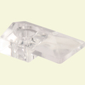 Prime-Line Mirror Clips, Modern 1/8 in. Glass Offset, Clear Acrylic Construction 6 Pack U 9276